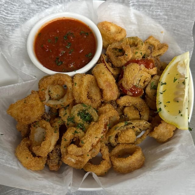Traditional Calamari.